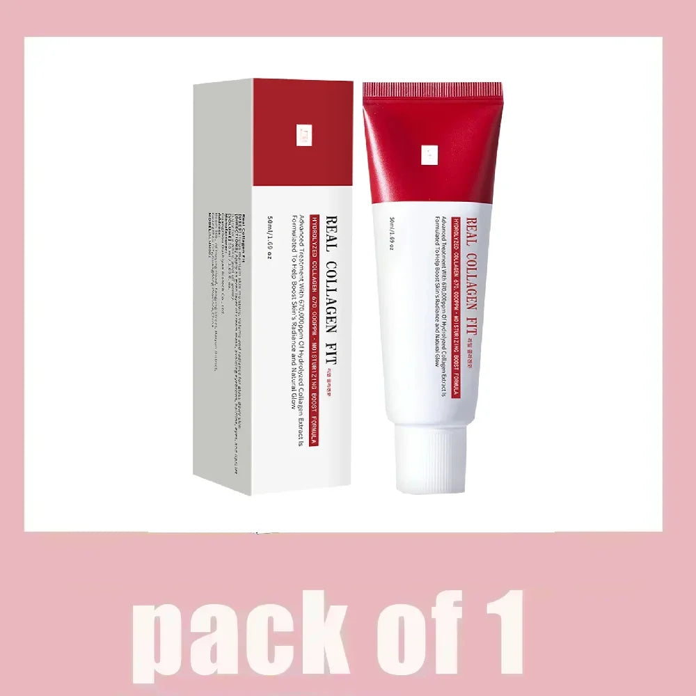 Real Collagen Fit Wrapping Mask 670 000ppm Peel Off Facial Elasticity
