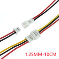 5Pair Pitch Mini JST PH XH SM Male Female Plug Socket Terminal Wires