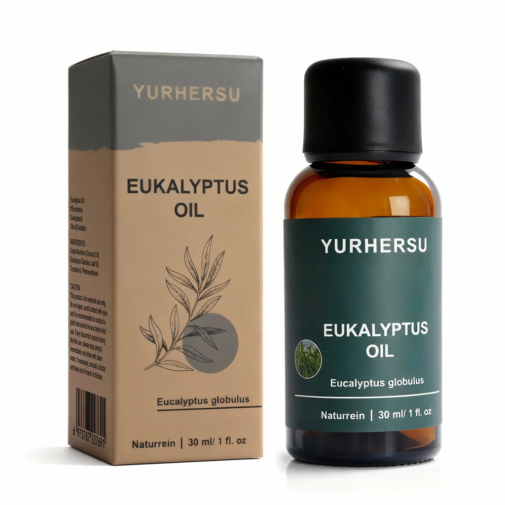 100% Pure Eucalyptus Essential Oil 30ml – Diffuser & Skin Care