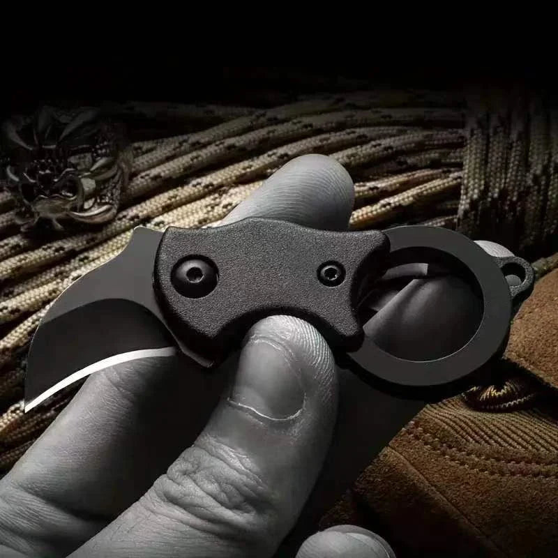 Mini Folding Pocket Knife – Claw Design Keychain Knife Camping