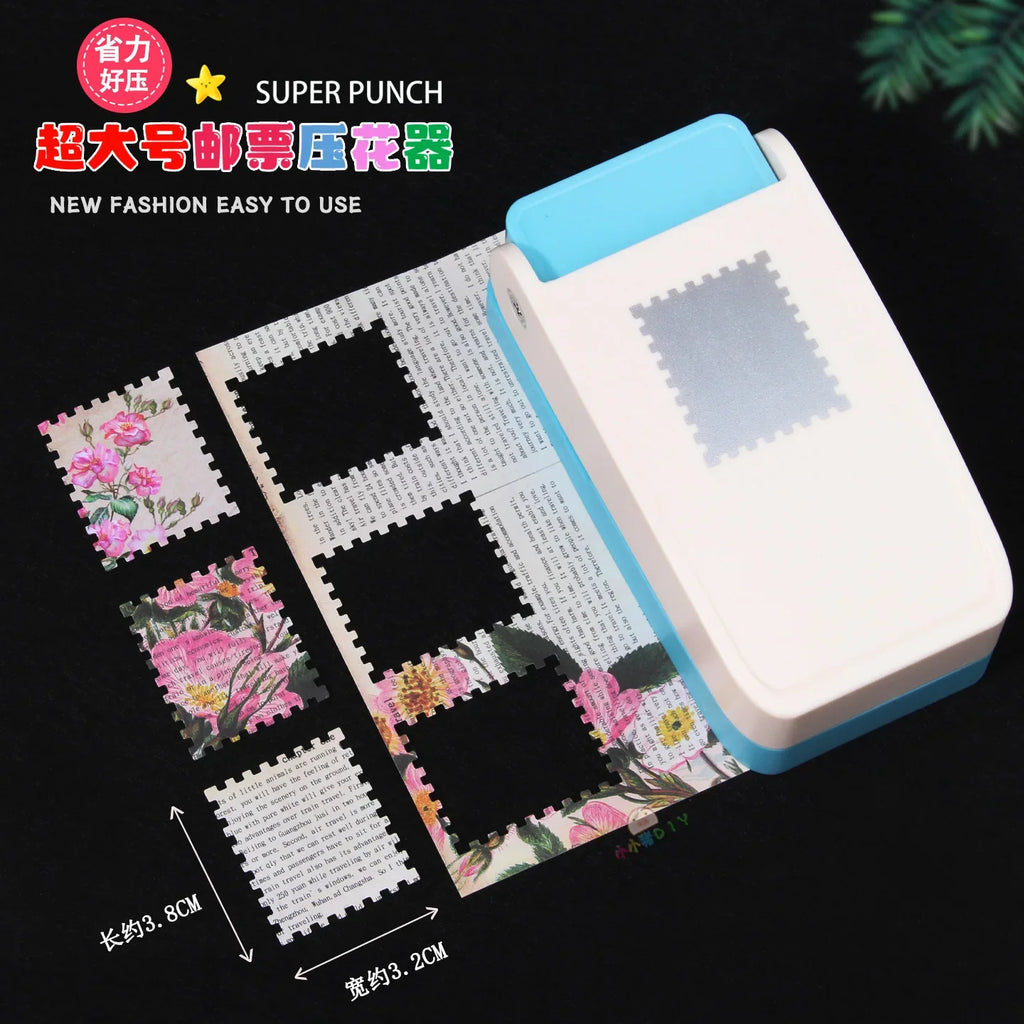 Stamp Embosser Punch Tool Journaling Scrapbooking Supplies Kids DIY