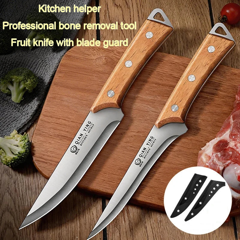 High Manganese Steel Boning & Slicing Kitchen Knife 14.8"