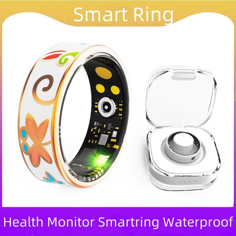 R18 Smart Ring Enamels Women Female Stainless Steel Smartring