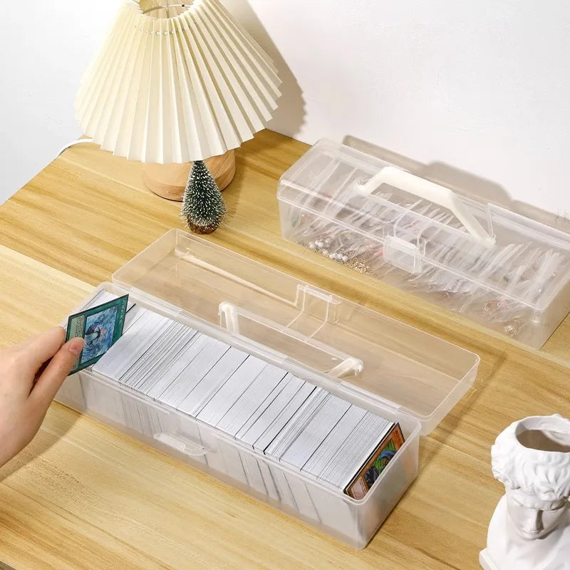 Transparent Idol Photo Storage Case Plastic Kpop Albums Photocards