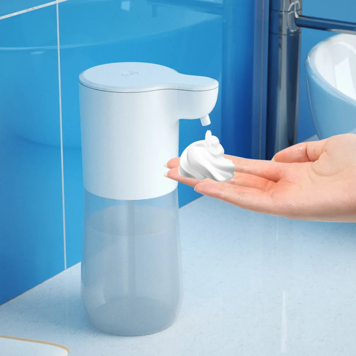 Touchless Automatic Foam Soap Dispenser – Smart Sensor Spray