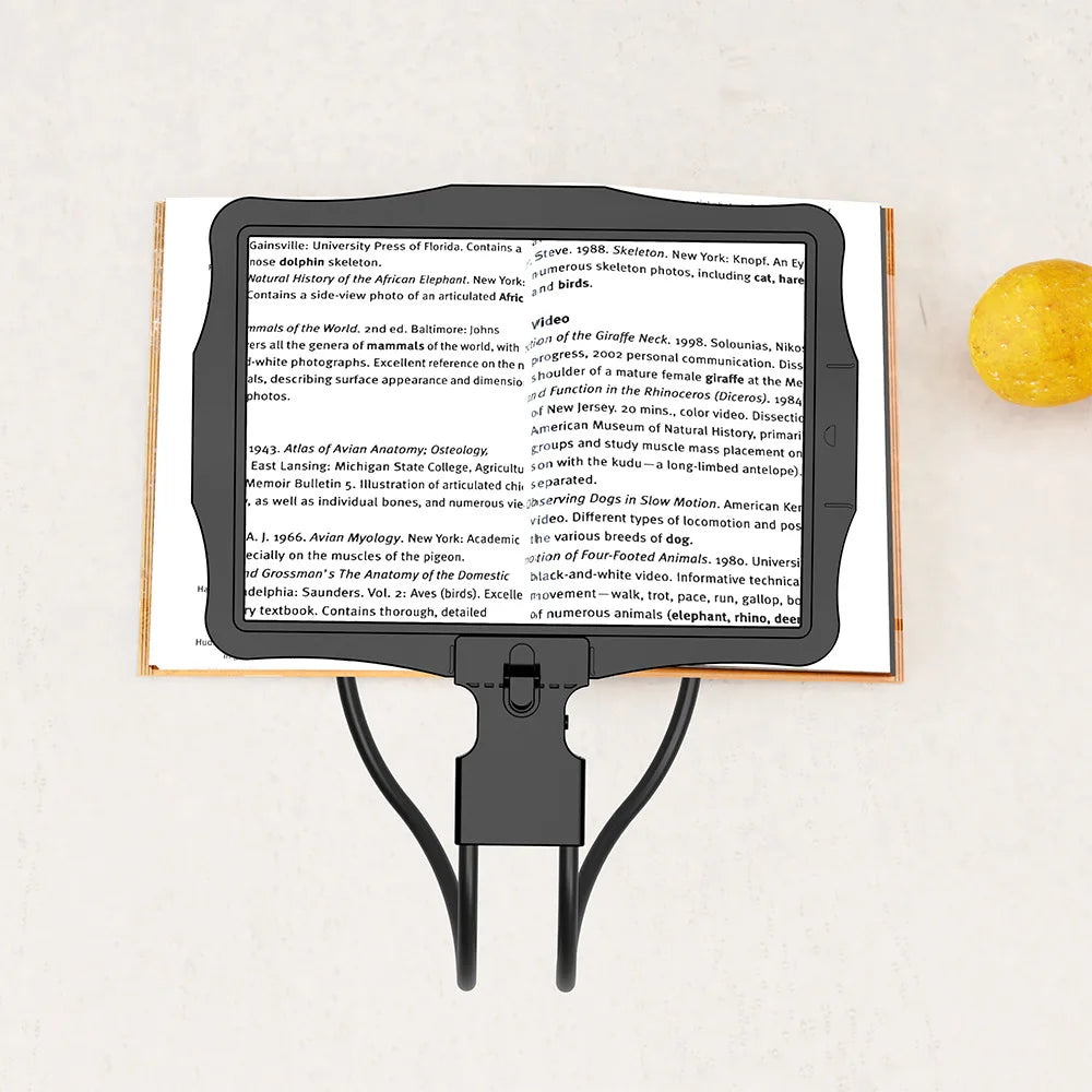 Hands-Free Neck Magnifier – 50 LED Rechargeable Large Screen