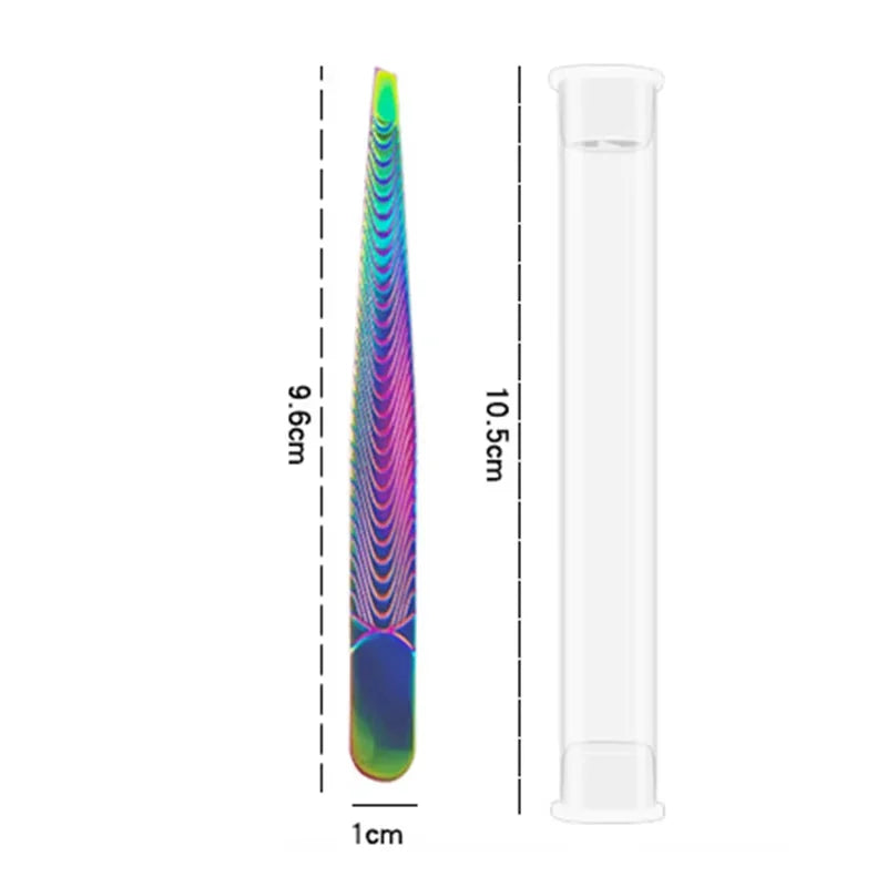 Professional Stainless Steel Tweezers – Eyebrow & Lash Tool