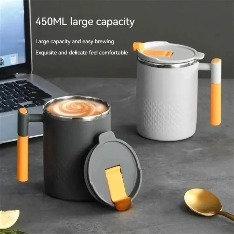 15oz Double-Wall Stainless Steel Tea & Coffee Mug – 450ml