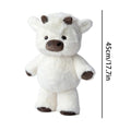 Plush Cow Stuffed Animal 17.7" – Soft Toy & Throw Pillow