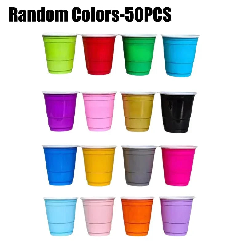 50-Pack Disposable Mini Shot Cups 2oz | Party Drinkware