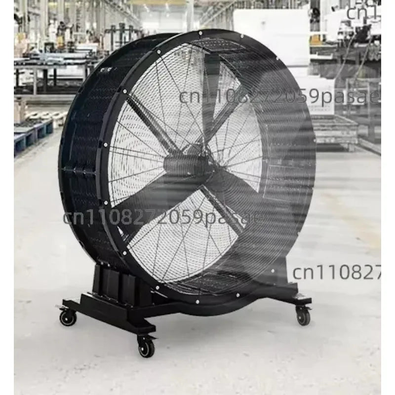 Industrial Wall-Mounted Axial Cooling Fan 220V | Large Mobile