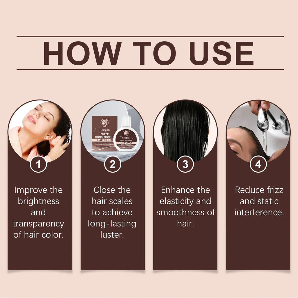 Hoegoa Anti-Frizz Color Brightening Hair Conditioner 100ml