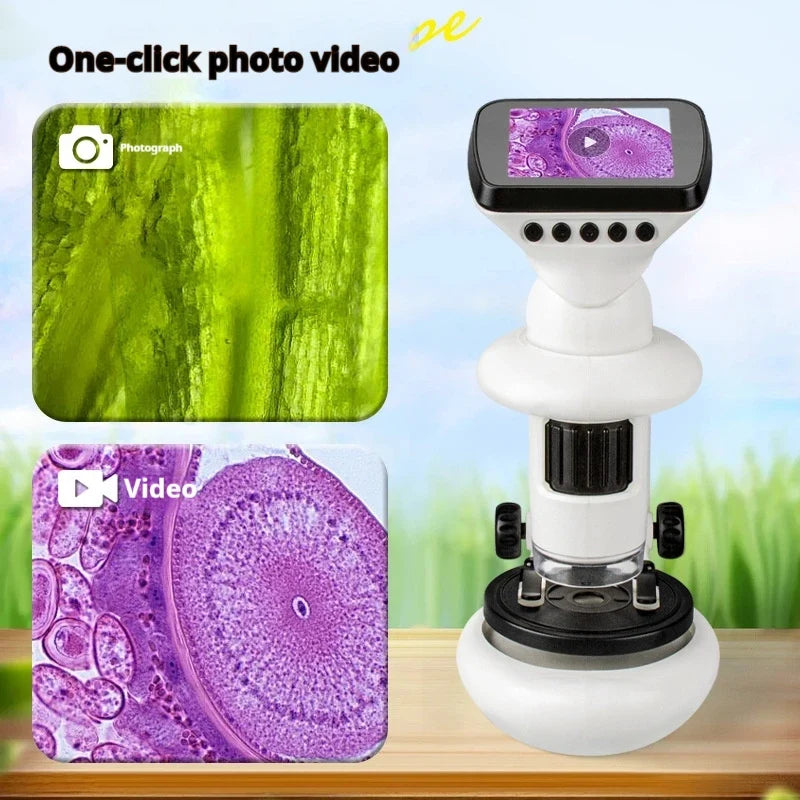 Children's WiFi Electronic Microscope with Screen – 500X