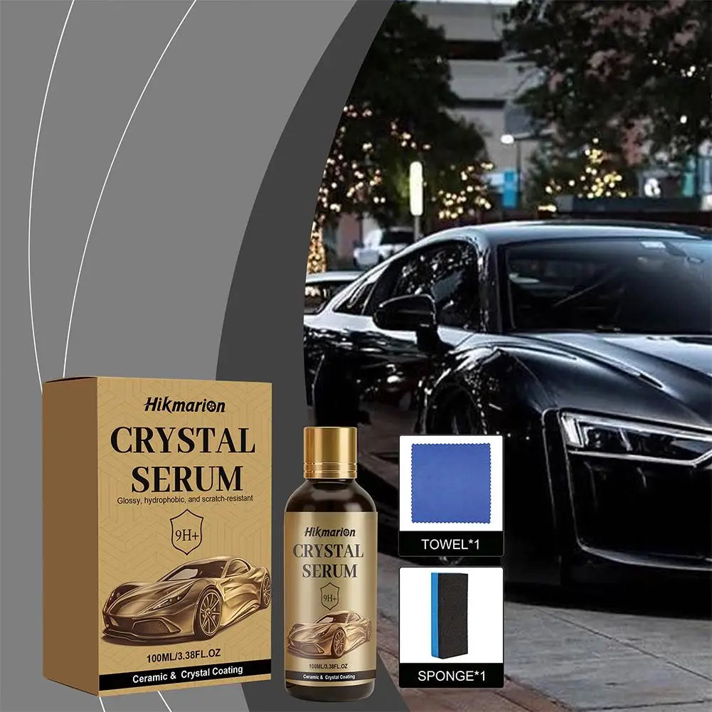 9H+ Car Ceramic Coating 100ml Nano Crystal Hydrophobic Serum