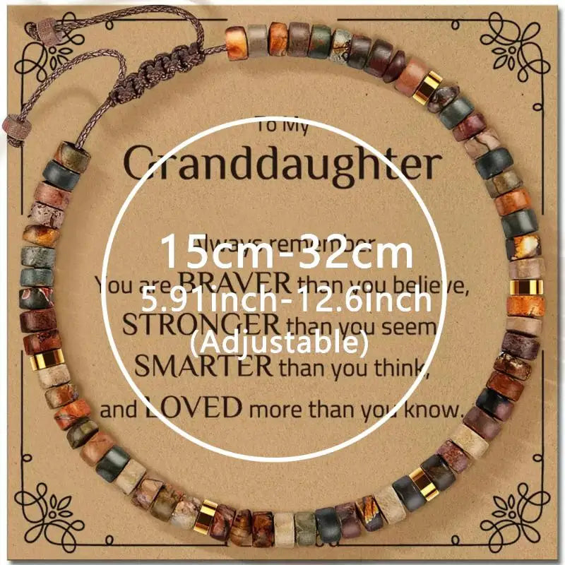 7 Chakra Natural Stone Beaded Bracelet – Woven Women's Jewelry
