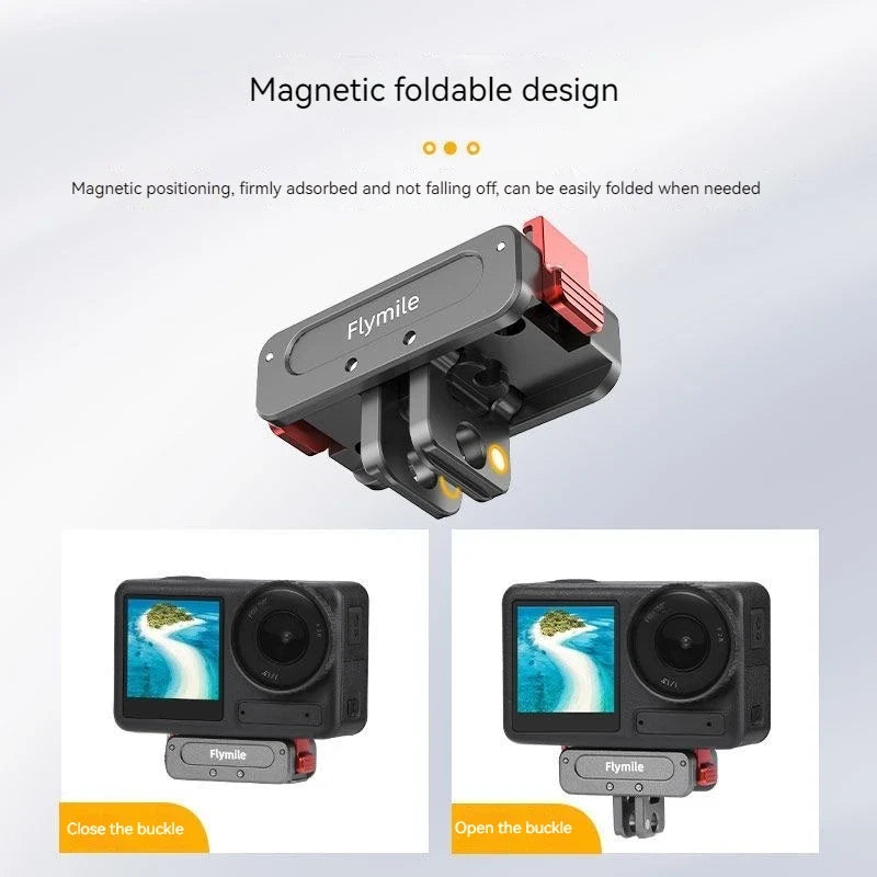 DJI Osmo Action 5 Pro/4/3 Magnetic Quick Release Mount Adapter