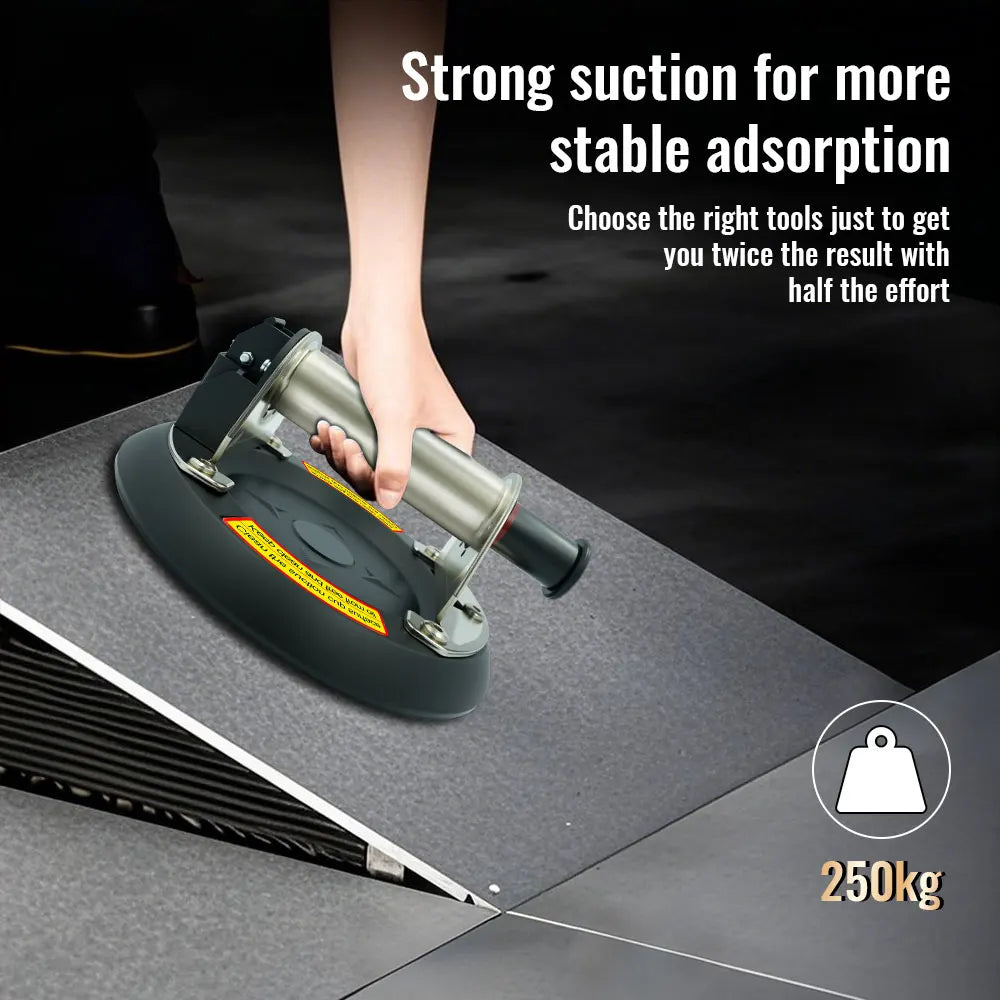 Vacuum Suction Cup Stainless Steel Metal Handle Strong Hand Pump