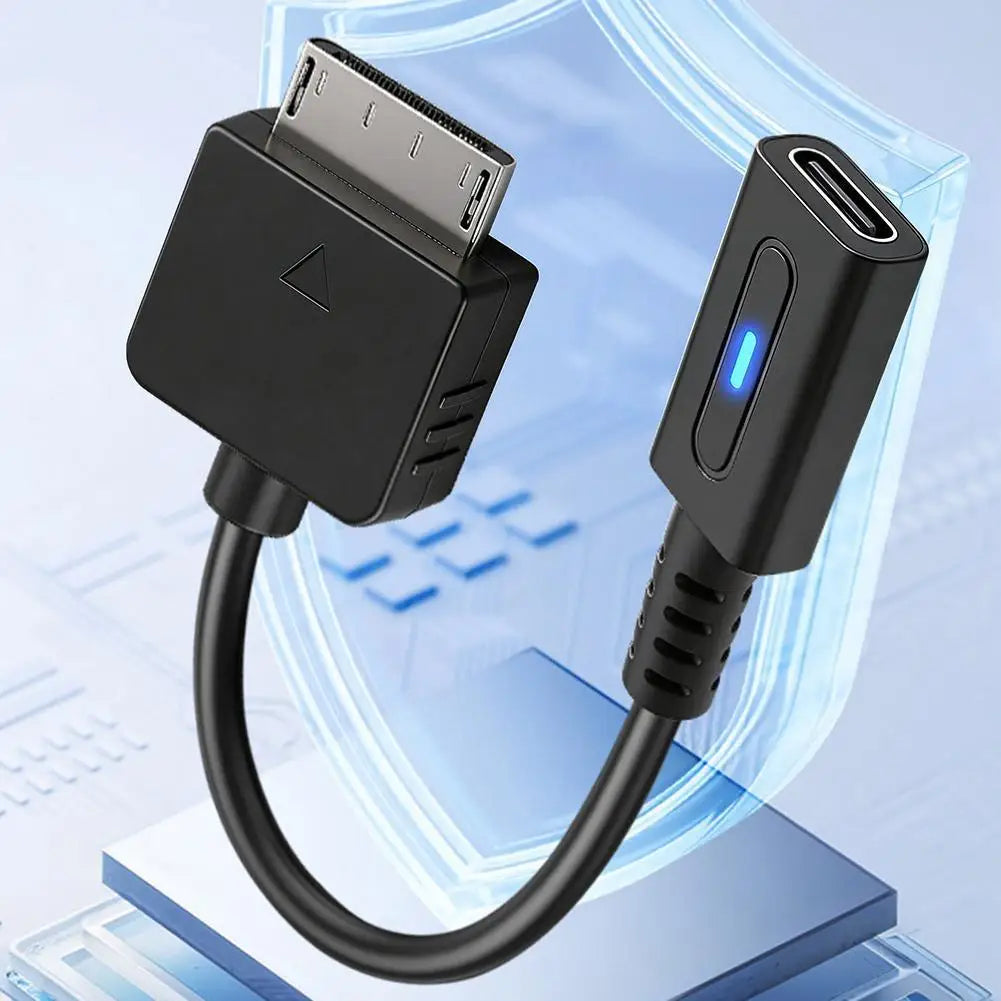 Type-C Charging Adapter Cable for Sony PSP GO Console | LED