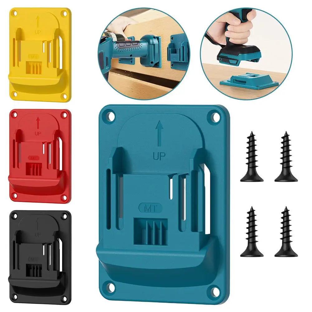 Makita 18V Wall Mount Drill Holder & Battery Bracket | 1/3/5 Pcs