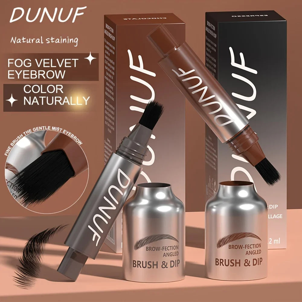 DUNUF 3D Waterproof Eyebrow Pencil – Anti-Smudge Cream