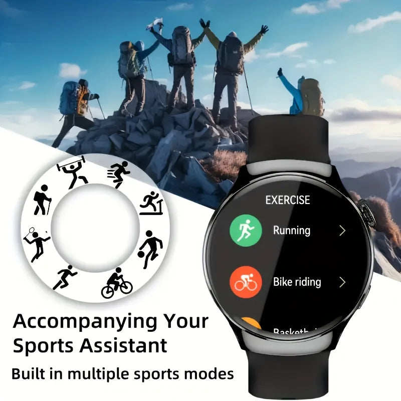 ERUN Smartwatch 1.5" Touch Screen – Call, Sport & Sleep Tracker