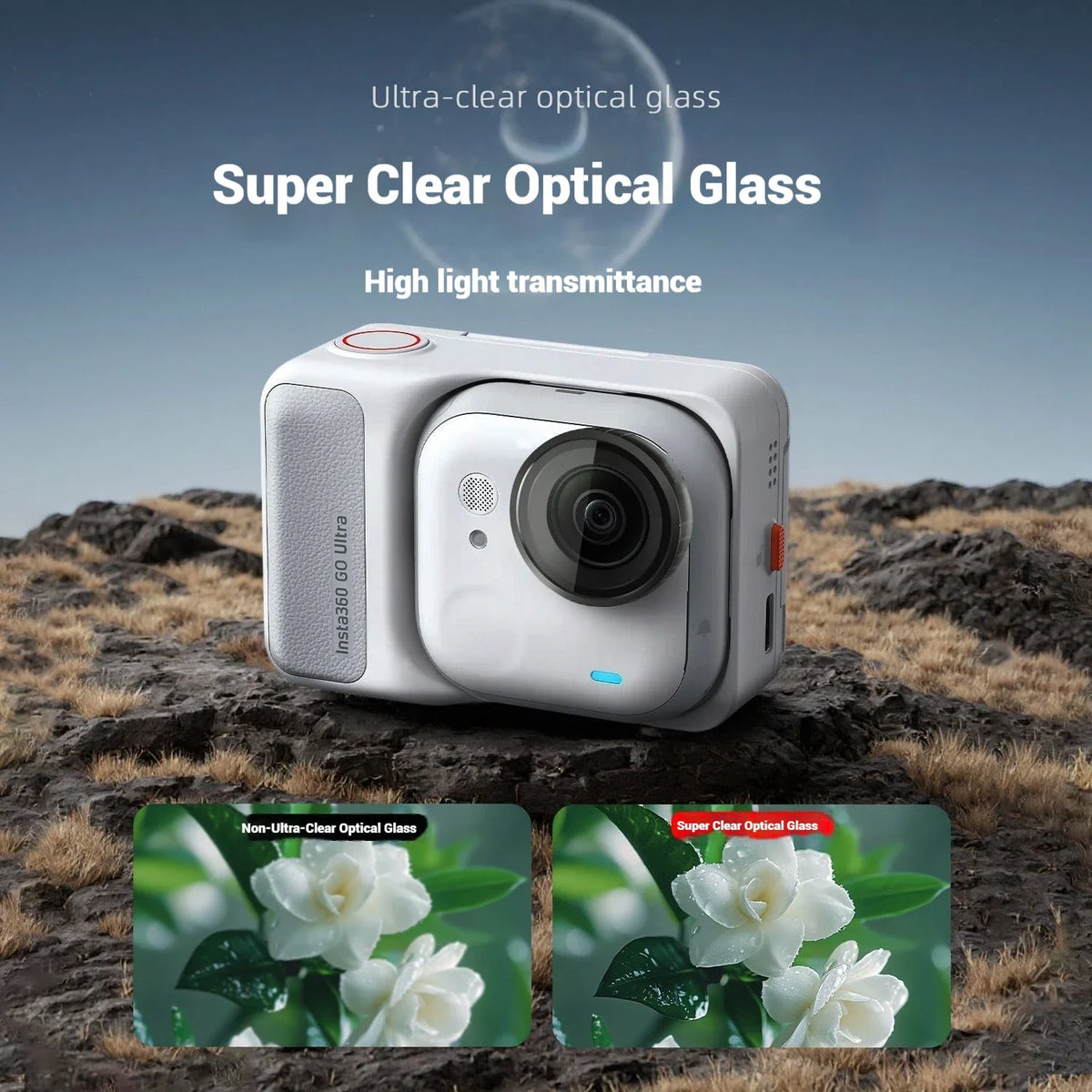Insta360 GO Ultra Lens Filters – UV CPL ND Star Optical Glass
