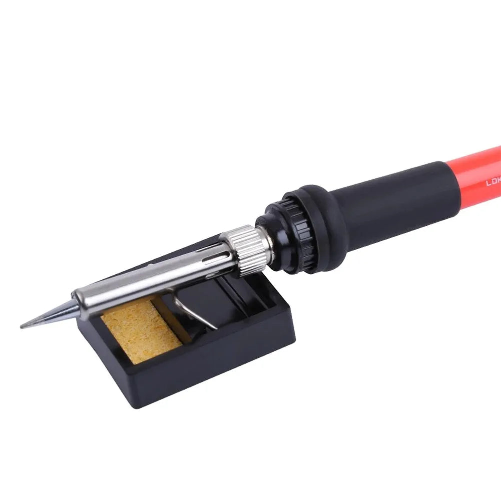 Mini Soldering Iron Stand Holder Welding Solder Clean Sponge BGA