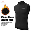 X-TIGER Winter Fleece Cycling Vest – Windproof Thermal Gilet