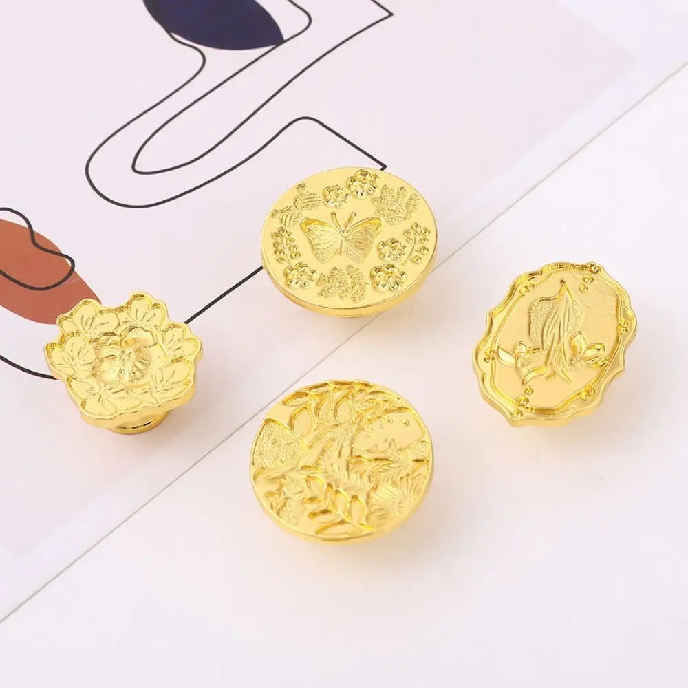 Butterfly Wax Seal Stamp Head – Retro European DIY Craft