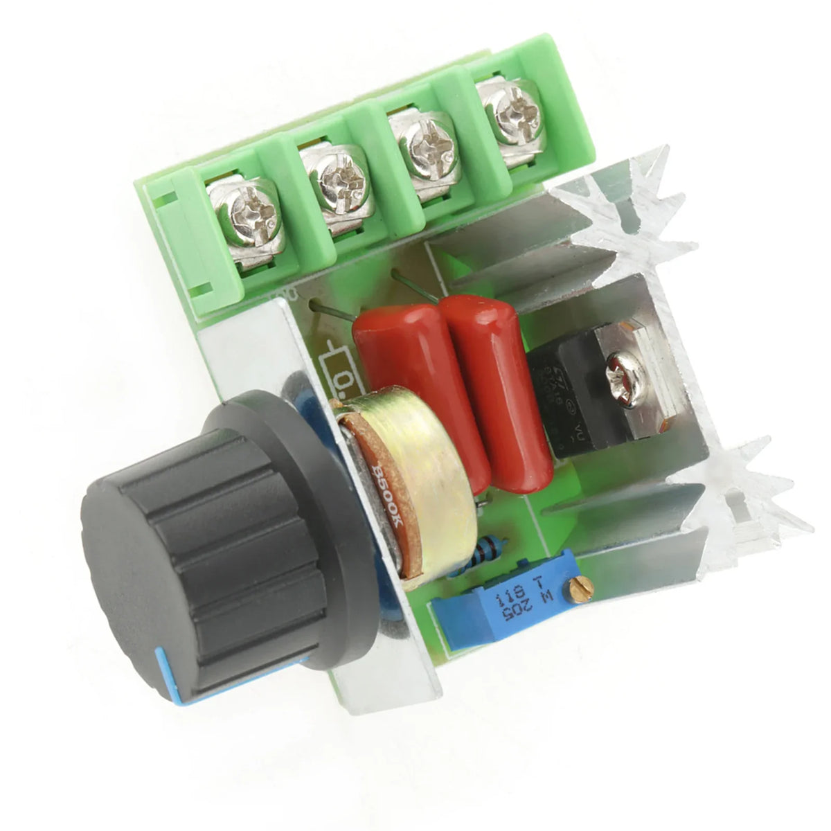 AC Motor Speed Controller SCR 2000W 220V Light Temperature Regulation