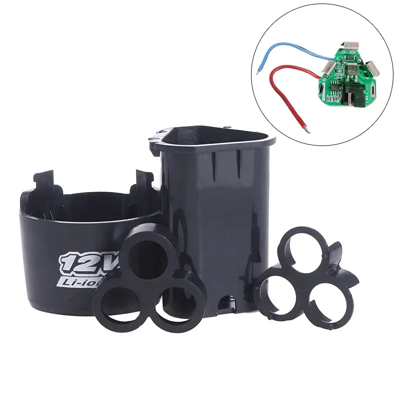 BMS 18650 Lithium Box Circuit Shell Case Bracket Hand Drill Power