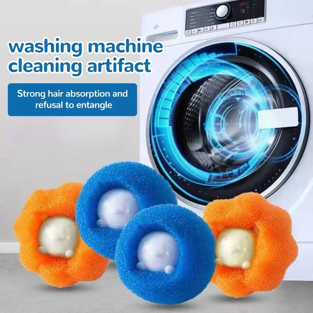 Reusable Pet Hair Remover Laundry Balls – Lint Catcher