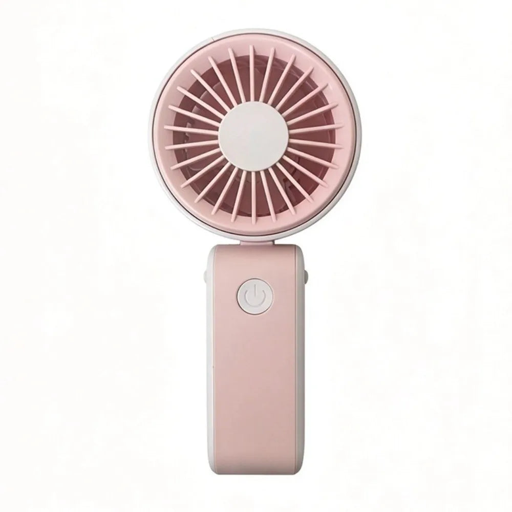 Foldable USB Rechargeable Handheld Mini Fan – 3 Speeds