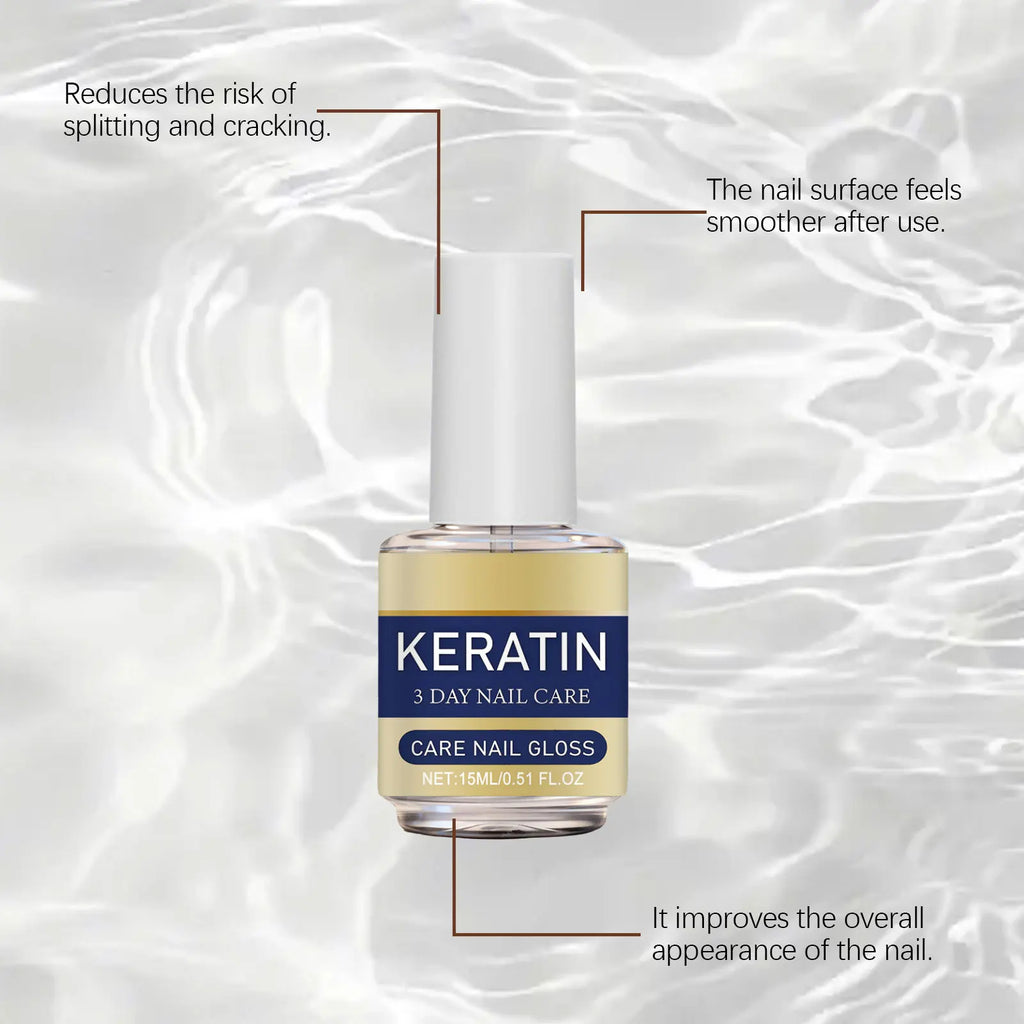 Clear Nail Repair Gel – Base Coat, Strengthening & Gloss Treatment