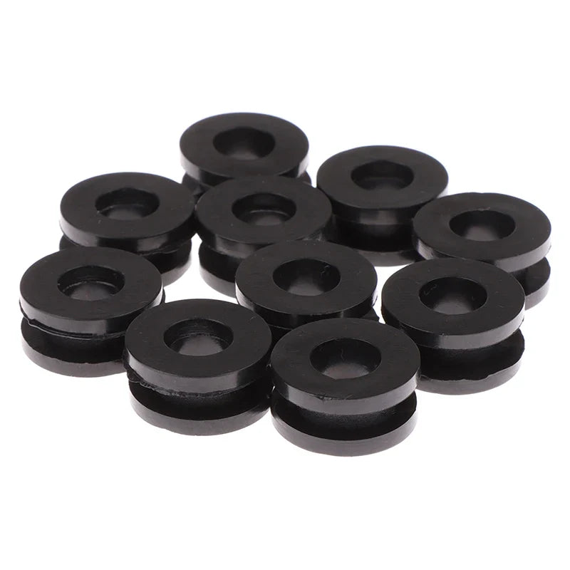 10Pcs Black Rubber Motorcycle Fairing Grommets – CBR GSXR ZX YZF