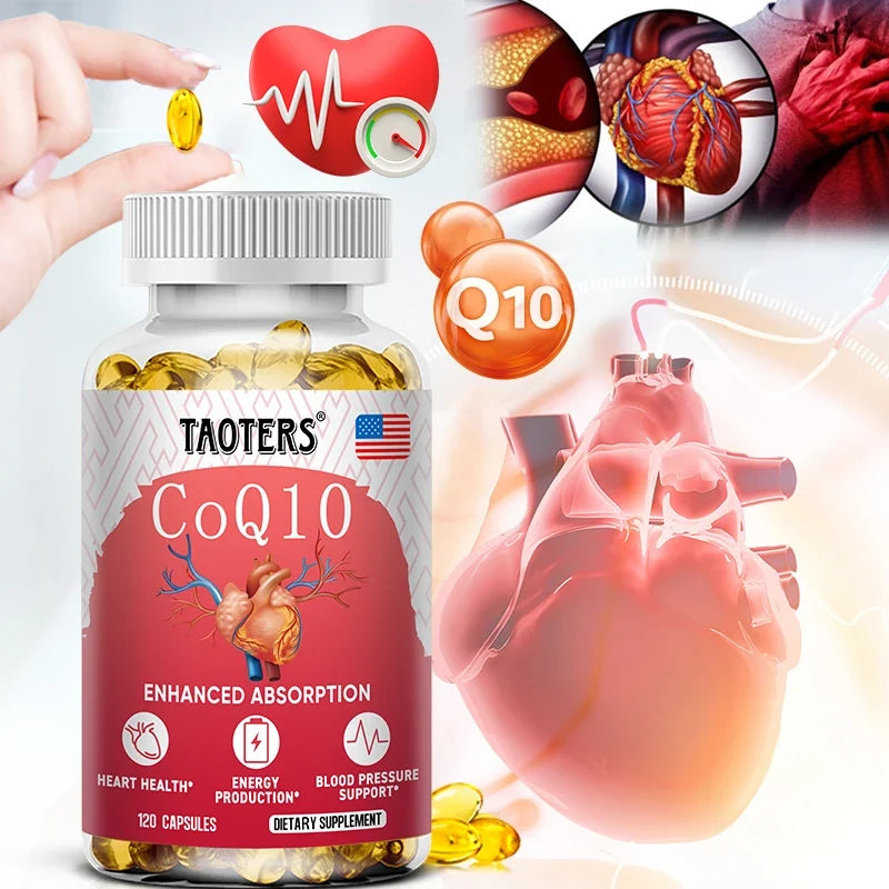 CoQ10 400mg Capsules – Antioxidant & Heart Energy Support