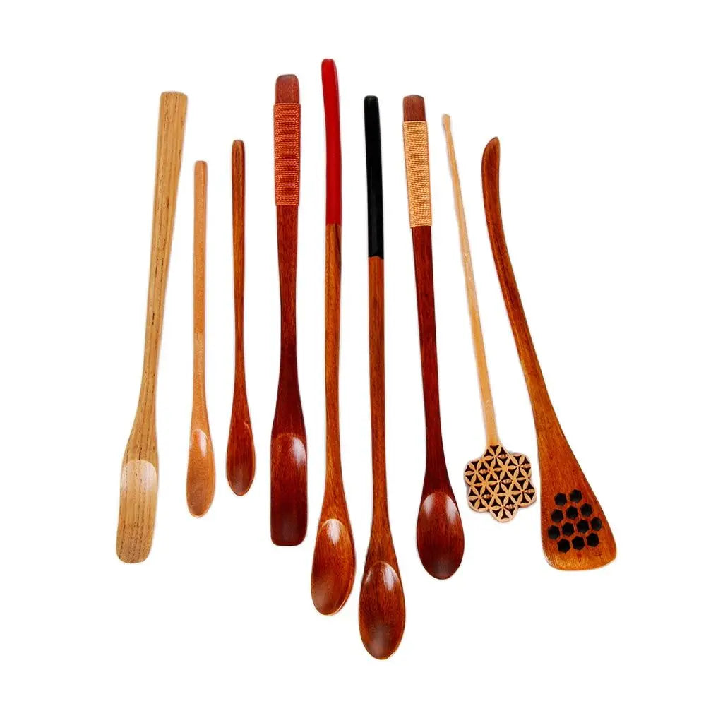 Wood Cooking Utensil Tea Leaf Matcha Sticks Teaware Spice Gadget