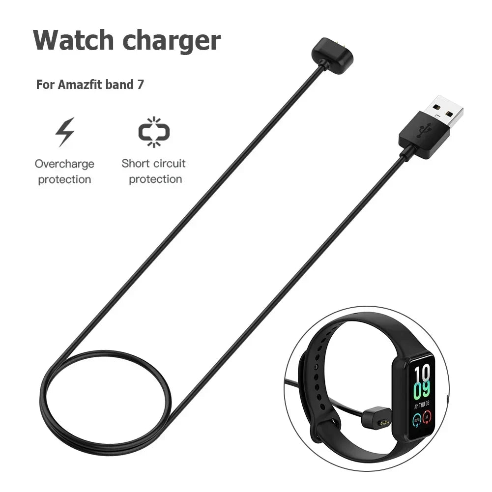 Amazfit Band 7 Charging Cable – 1m Portable Charger Cord