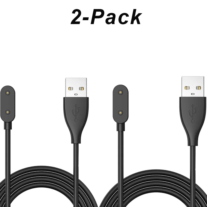 2-Pack USB Charger for Huawei Band 10/9/8/7/6 & Watch Fit