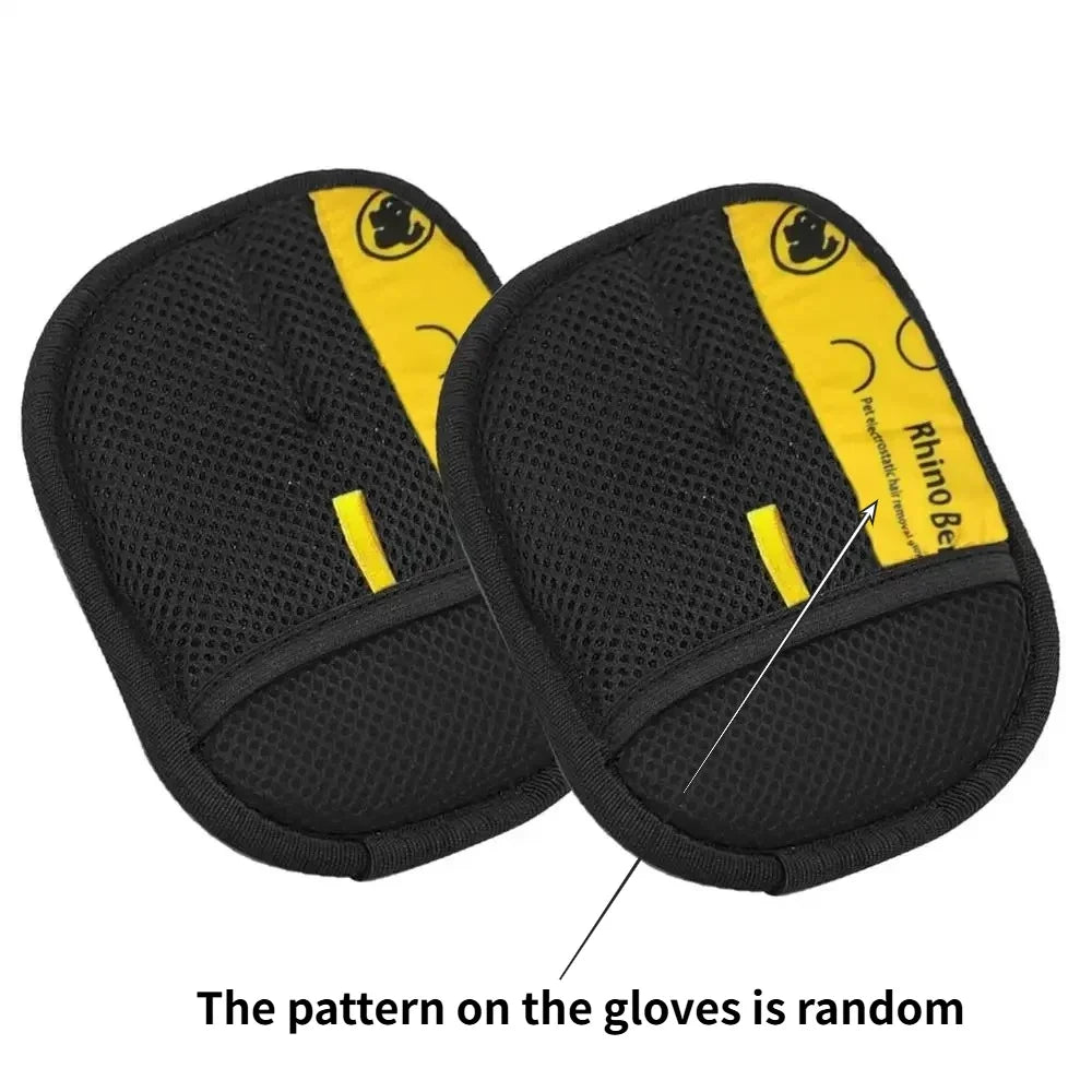Double-sided Pet Grooming Gloves Cat Dog Hair Remover Gentle Massage
