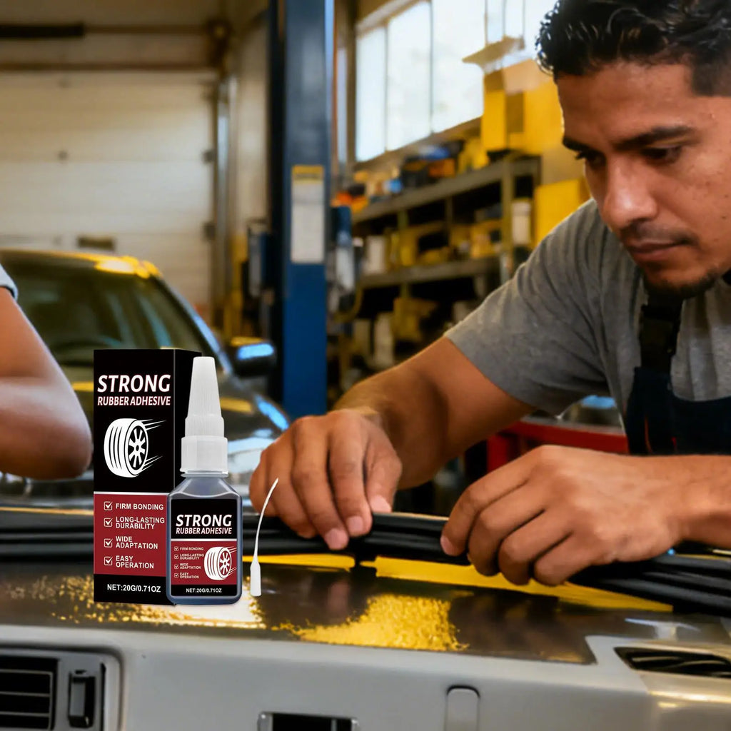 Quick-Dry Rubber Glue Sealant | Strong Bonding for Auto & Crafts