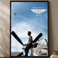 Top Gun Movie Poster Self-Stick HD PVC Waterproof Wall Art