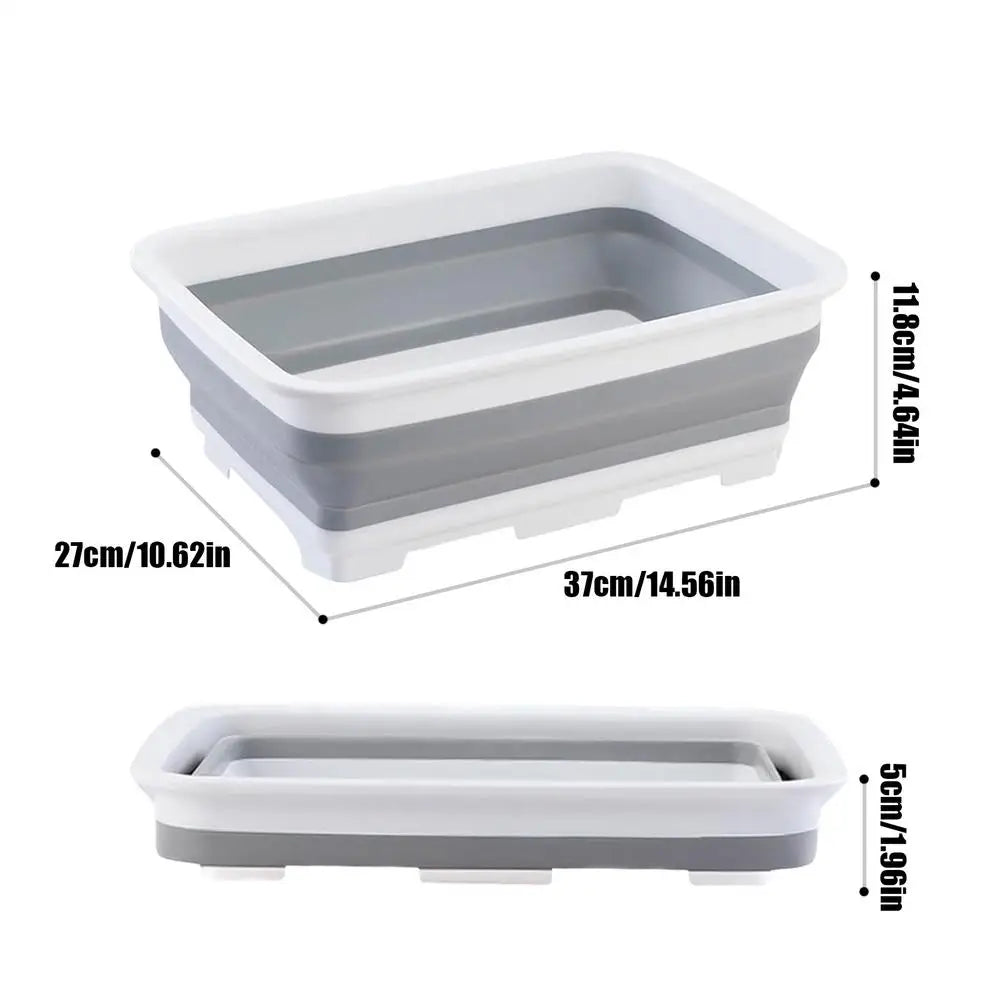 Foldable Foot Bath Folding Bowl Feet Soaking Bucket Pool Accessories