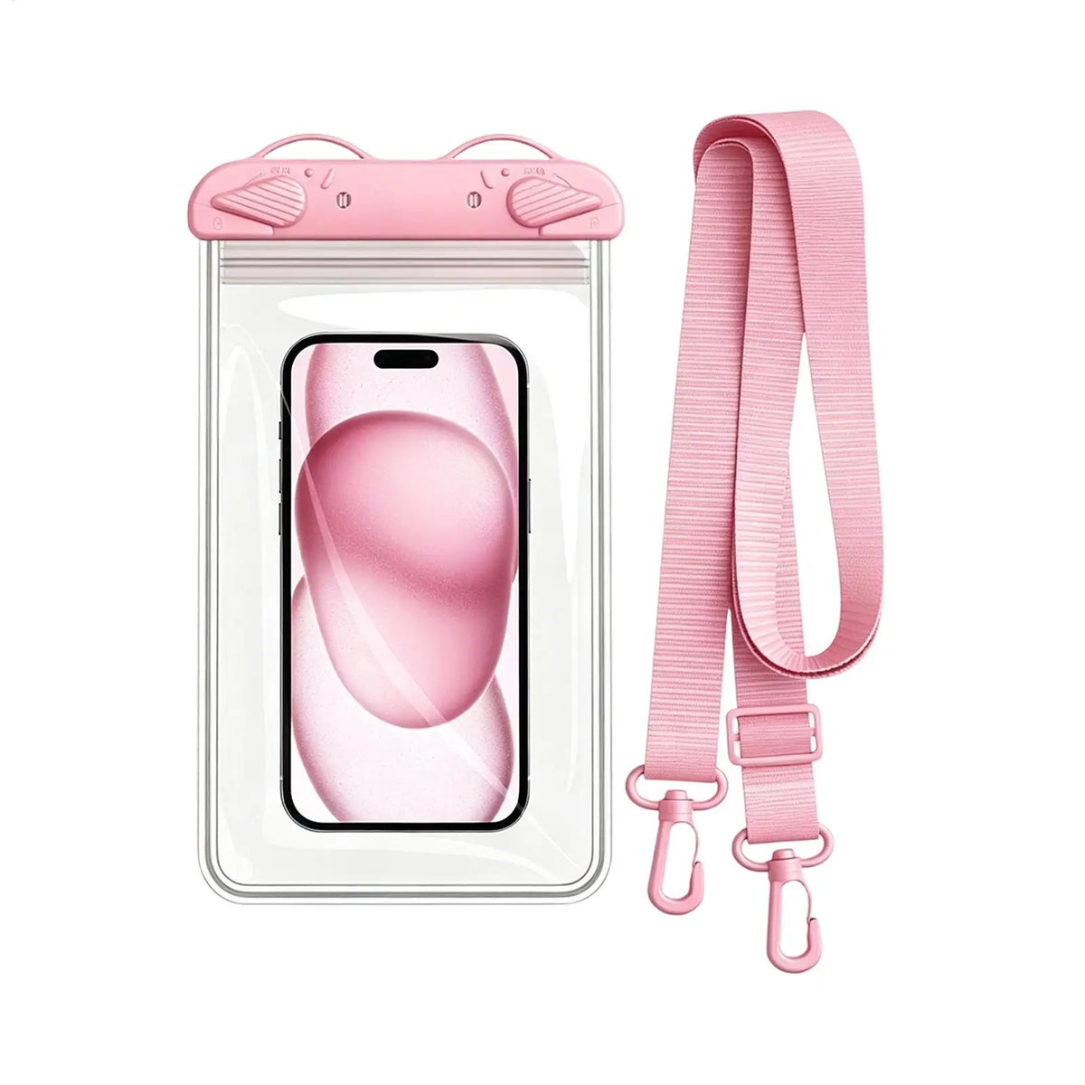 Waterproof Phone Pouch Touch Screen – Up to 7" with Lanyard