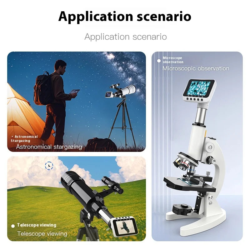 1000X Digital Microscope with 2.8" Screen – Desktop Inspection