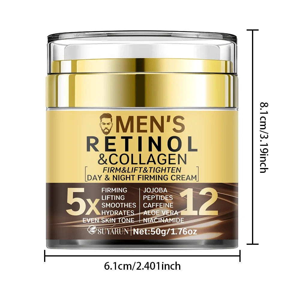 SUYARUN Men's Face Cream – Firming, Hydrating & SPF 20