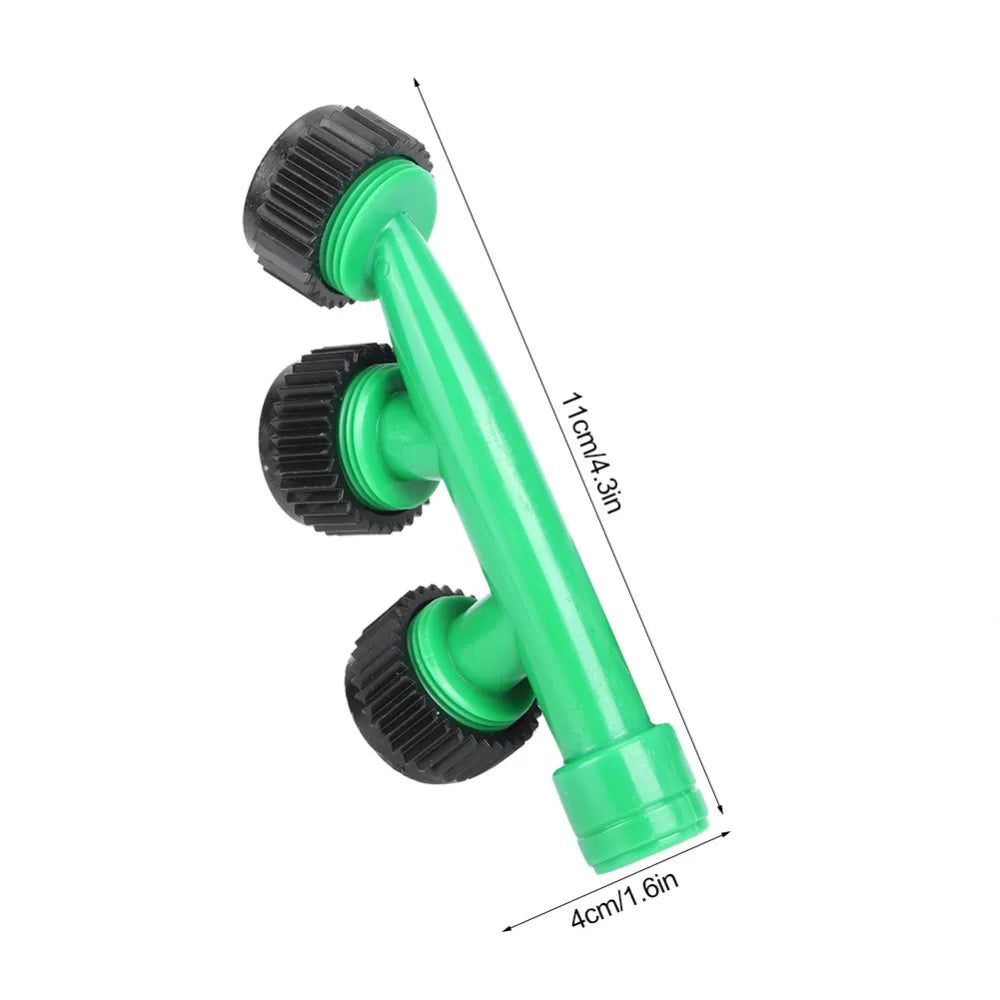 3-Head Misting Nozzle M14x1.5mm | Atomizing Spray for Garden