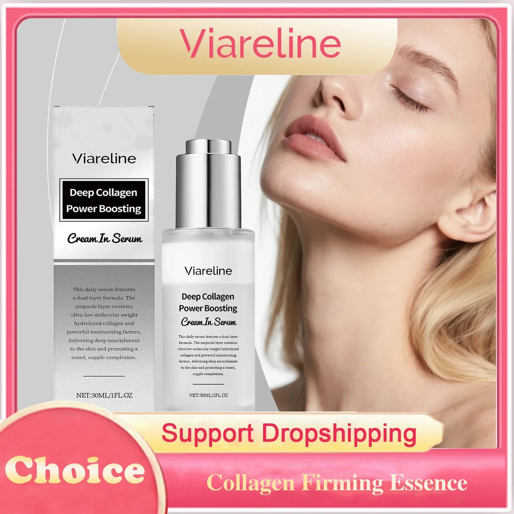 Viareline Collagen Firming Serum – Hydrate, Reduce Wrinkles, Brighten