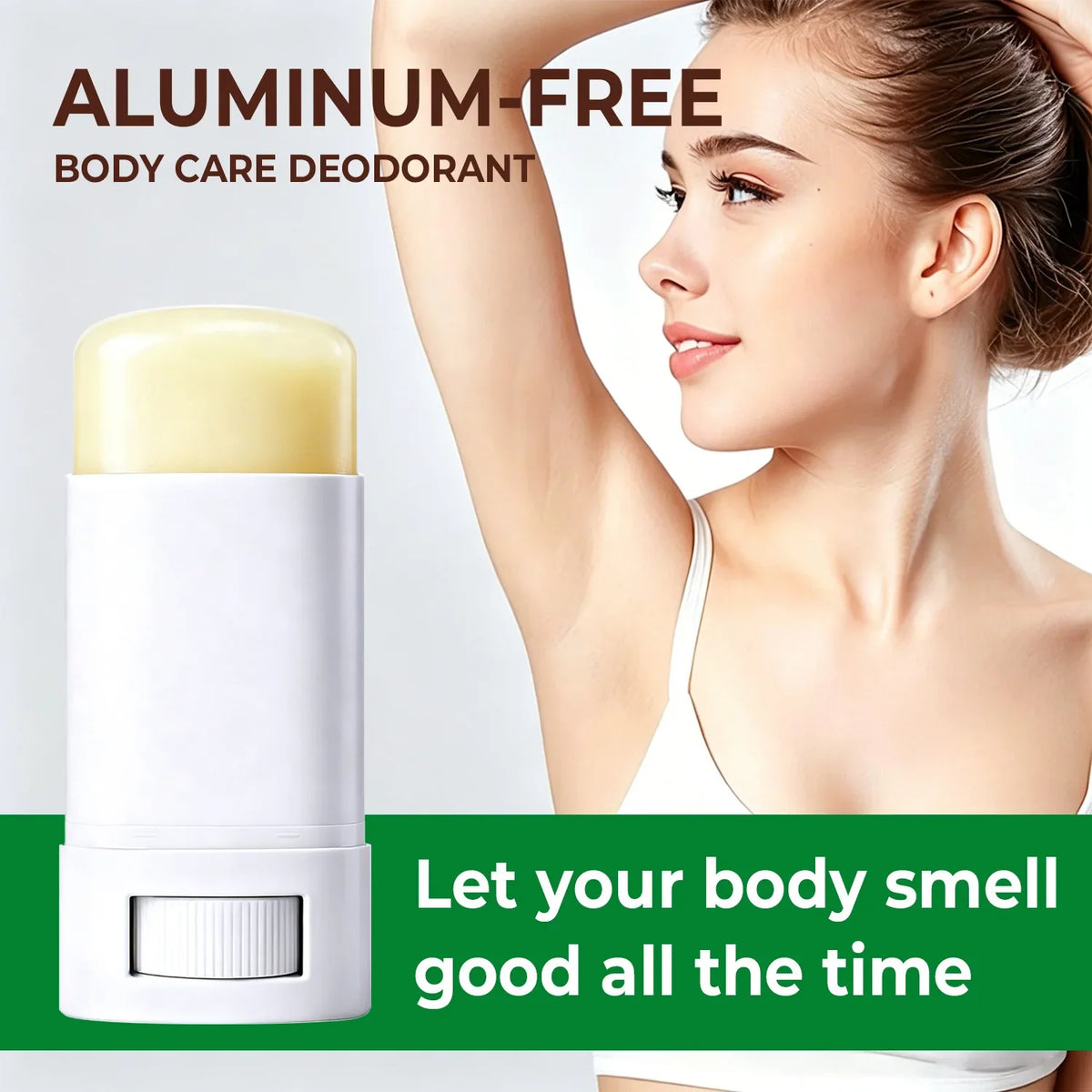 Lanemay Coconut Oil Aluminum-Free Deodorant Stick | 72Hr