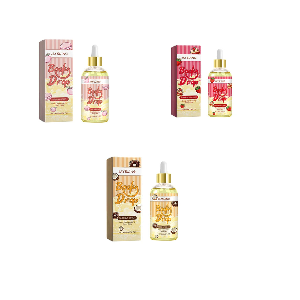 Jaysuing Coconut Body Oil – Moisturizing Fragrance Oil 60ml